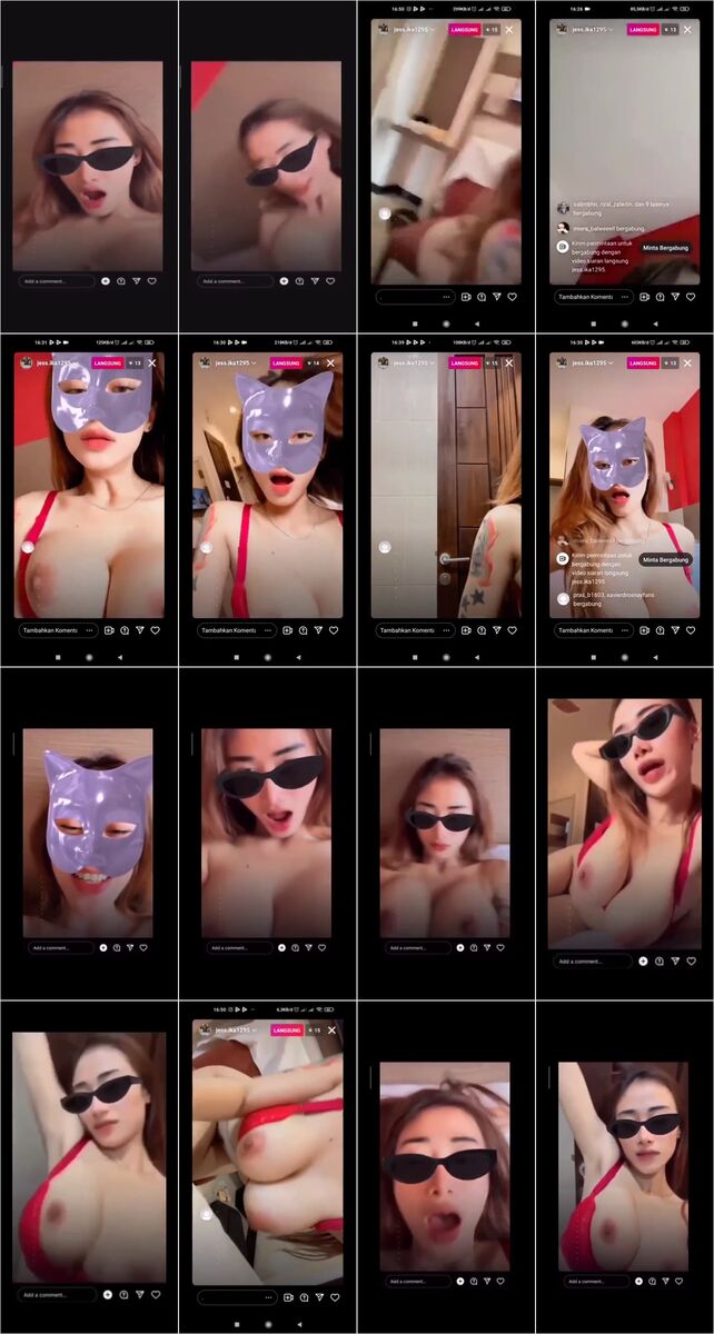 Selebgram Viral Jesica Intan Colmek Live Ig Private