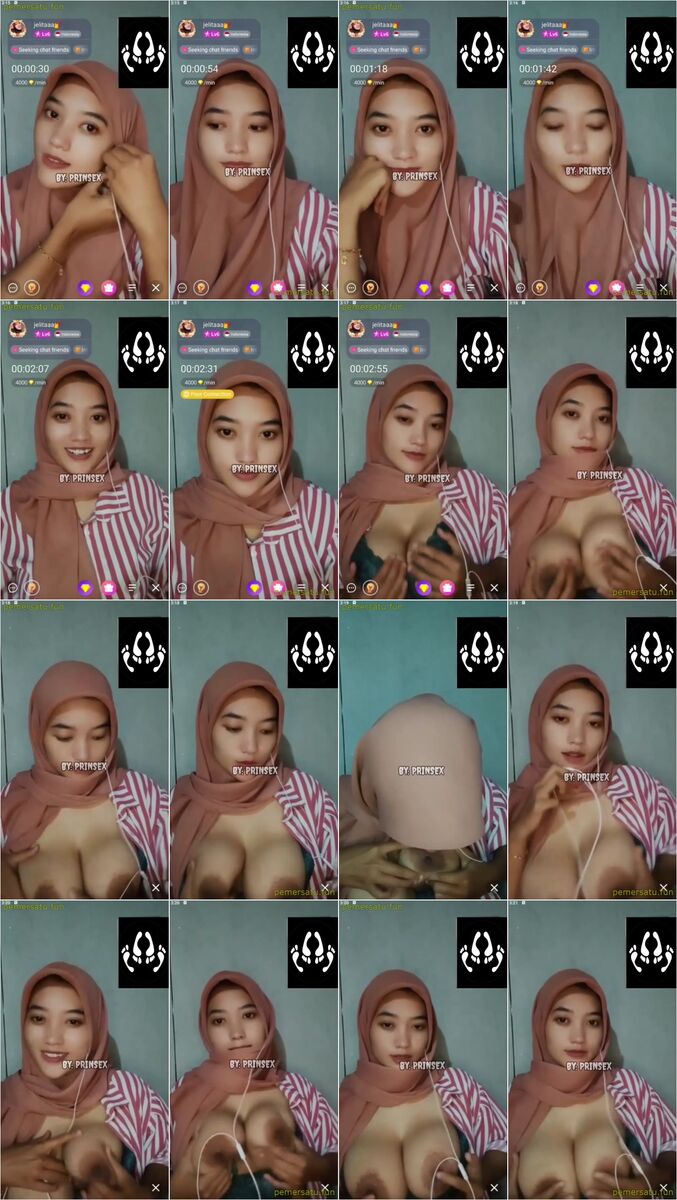 VCS Jelita Cewek Hijabers montok Livu