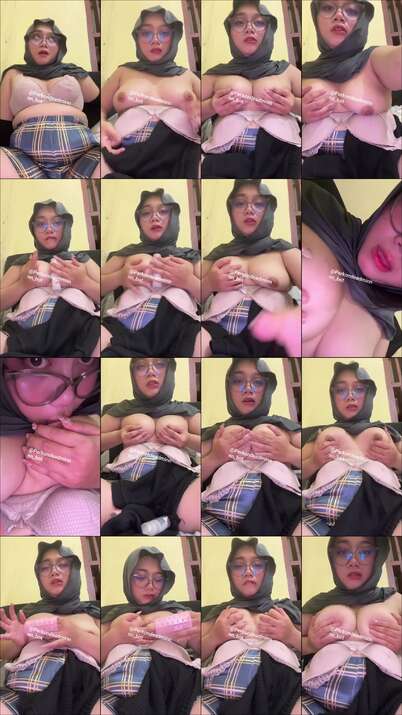 Tante Stw Hijab Tobrut Mainan Tete