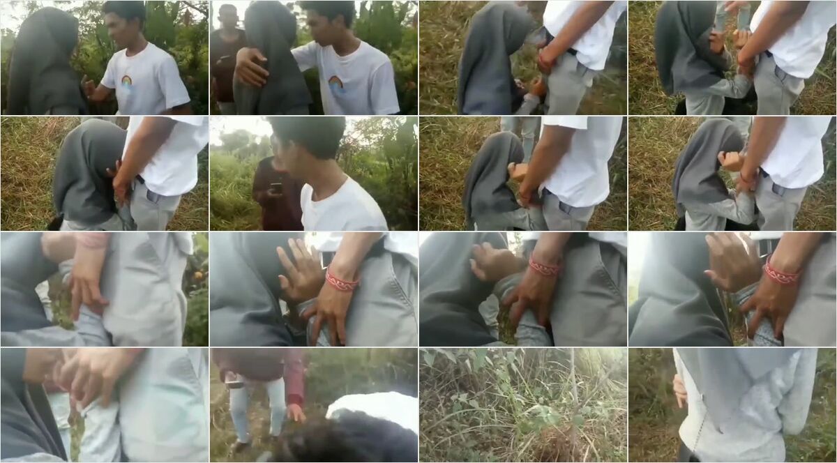 Hijab Keciduk Di Hutan Disuruh Nyepong