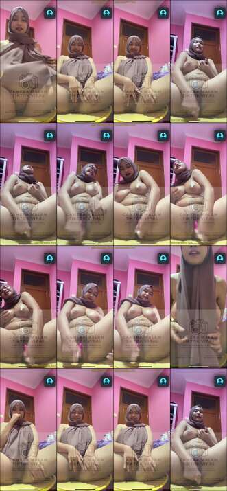 ABG Jilbab Indah Tiktok Sangean